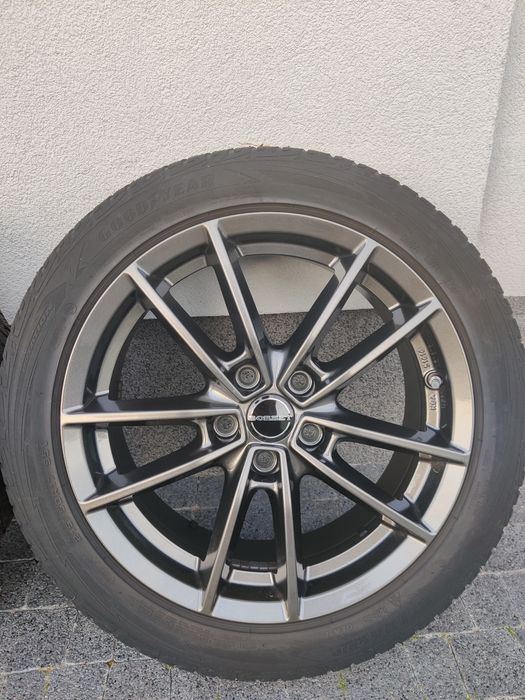 Koła zimowe Borbet 17" 5x108 TPMS Ford Focus MK4 Mondeo Volvo Peugeot