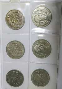 Moedas de 200 escudos de 1991, 93 e 96