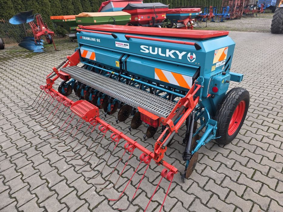 Siewnik zbożowy Talerzowy Sulky Tramline 3m Oryginał Stan idealny