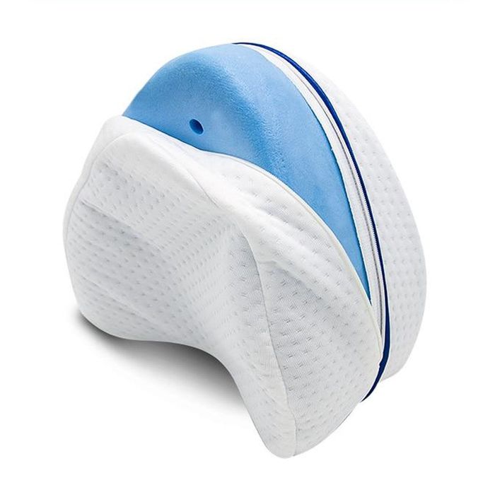 Ортопедична подушка для ніг та колін 23х25х15,5 см / Подушка для сну