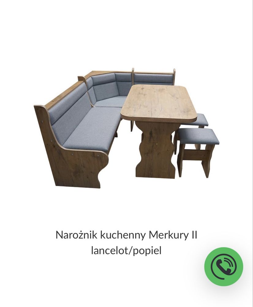 Narożnik kuchenny Merkury II lancelot/popiel
