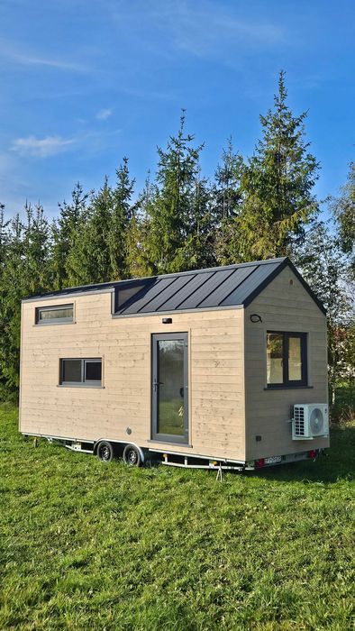 NOWY Tiny House 21m² – Mobilny Domek Całoroczny na Kołach
