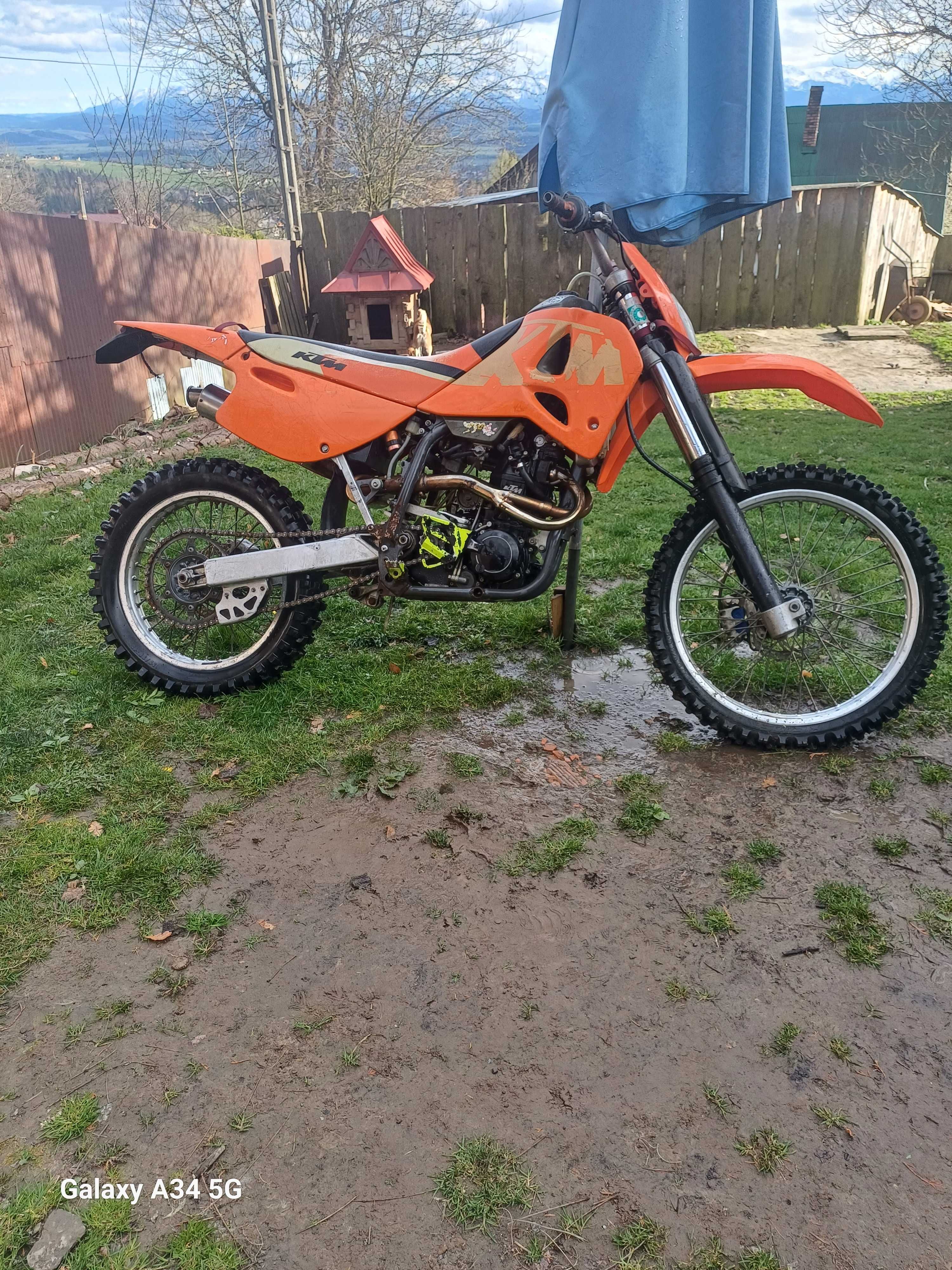 Motor KTM 400 używany w teren