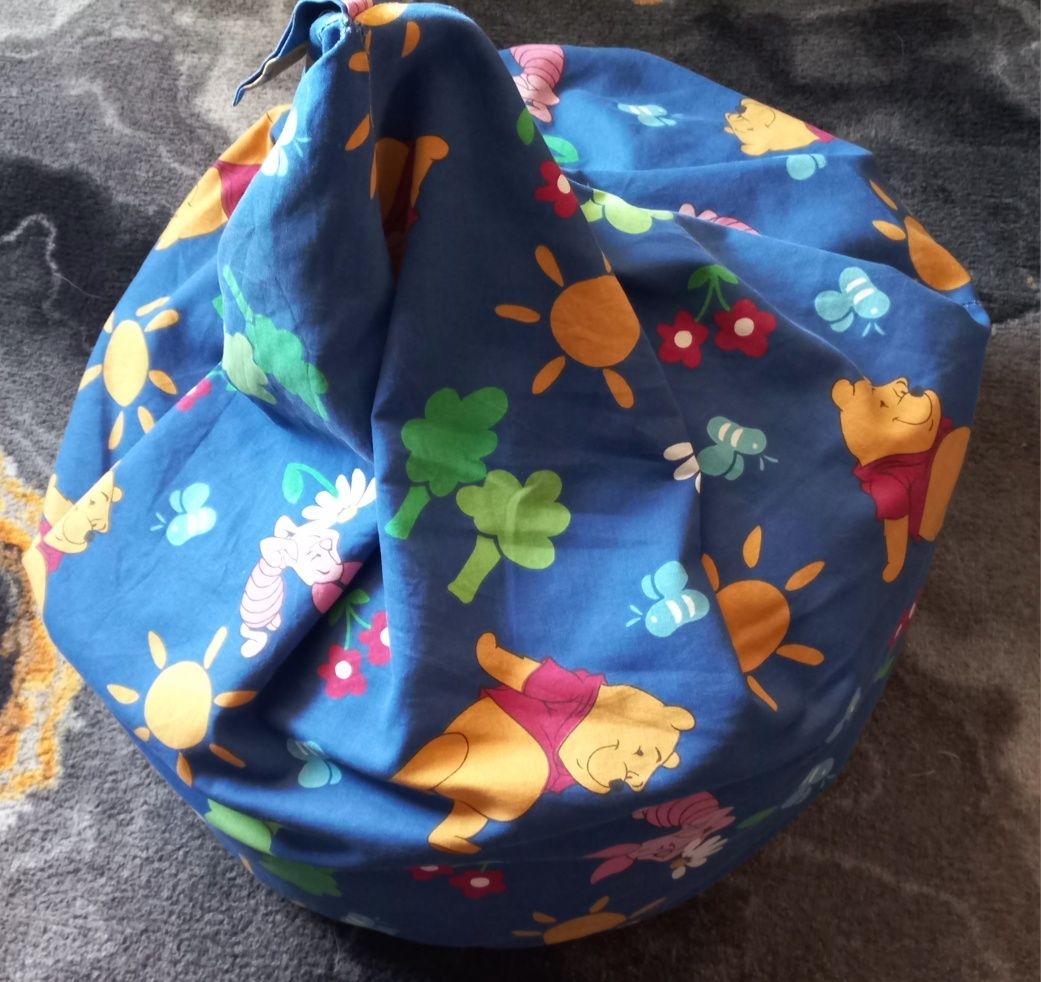 pufa dziecięca, motyw Kubuś Puchatek, śr. ok 56 cm