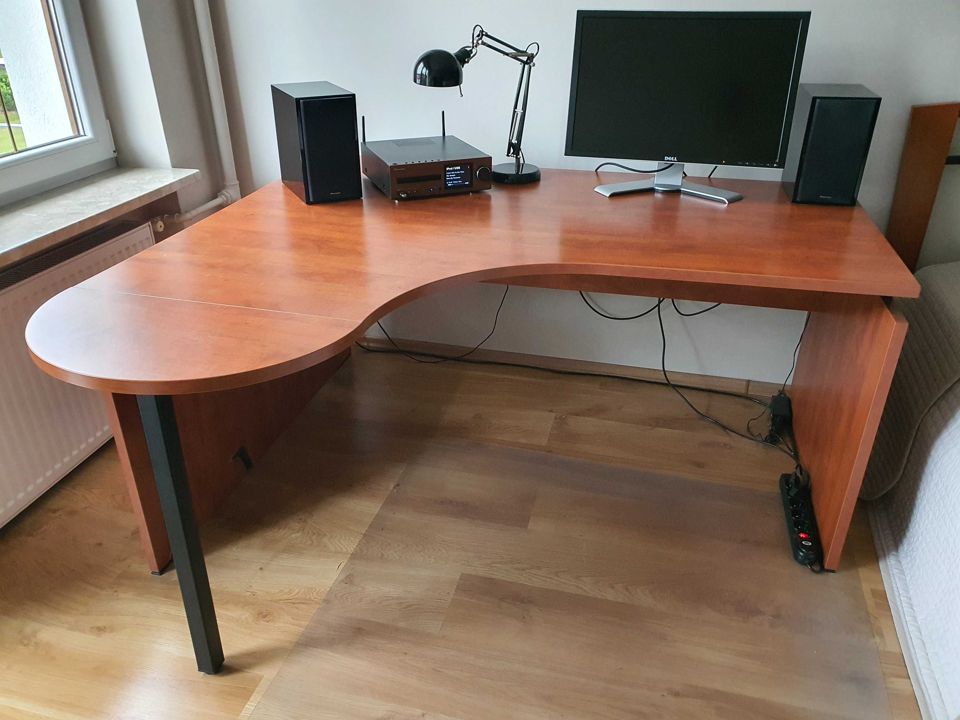 Biurko brązowe, jakość premium