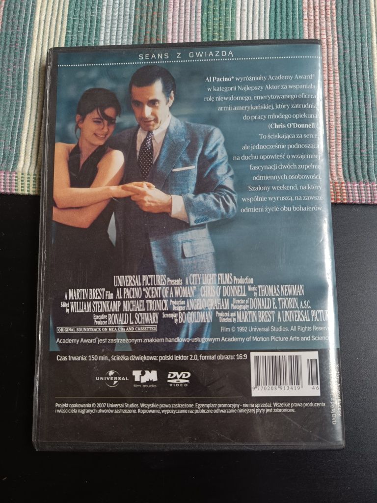 Zapach kobiety Al Pacino film DVD