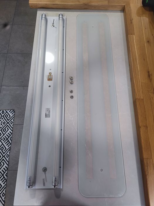 Candeeiro cozinha vidro