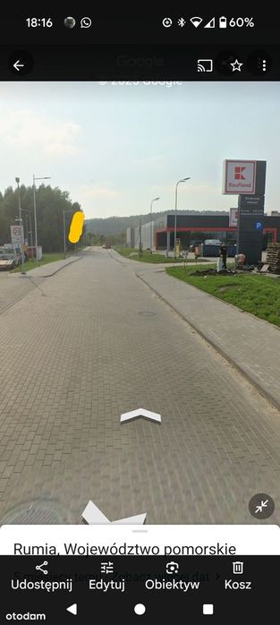 Działka przemysłowo-usługowa 5837m2.przy Kaufland   Gdynia ,Hutnicza.