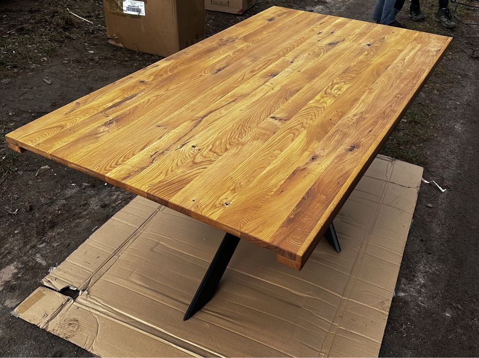 Stół dębowy , nowy ! Okazja dlugość 180/200