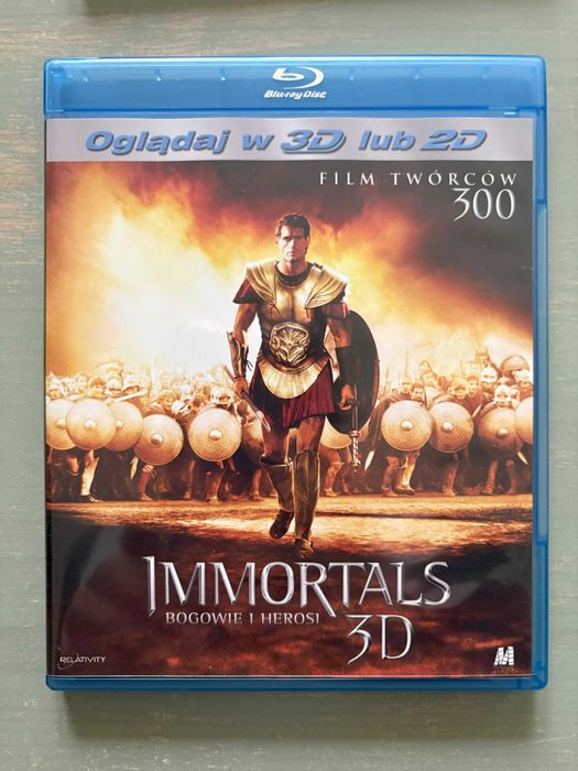 Immortals Bogowie i Herosi 3D Blu-ray wudanie PL