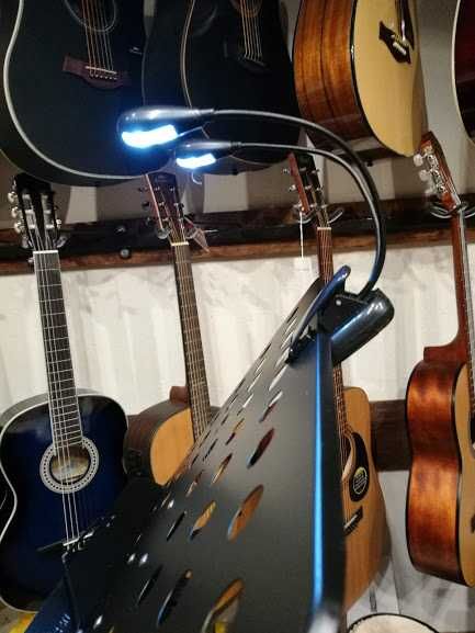 Ledowa lampka do pulpitu na nuty L2-4LED oświetlenie na pulpit nutowy