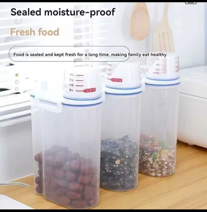 Pojemnik na zboża – duża pojemność, szczelne zamknięcie