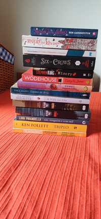 Livros Usados - Stephen King, Ken Follet, Terry Pratchett etc