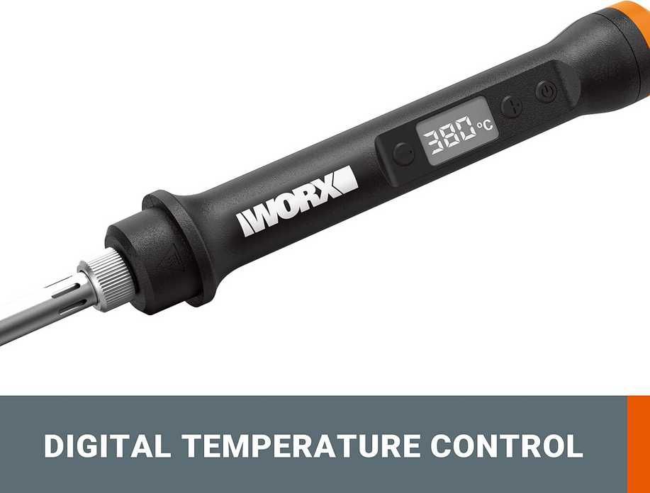 Lutownica Do Drewna Metalu WORX WX744.9 MakerX 20V#08448