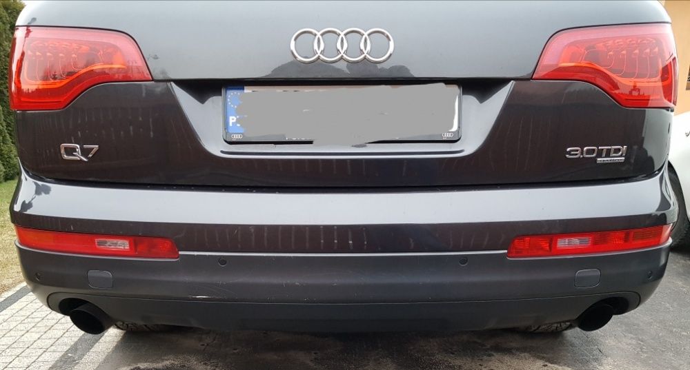 Audi Q7 zderzak tył