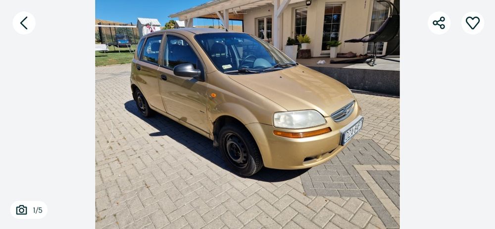 Chevrolet Aveo LPG okazja