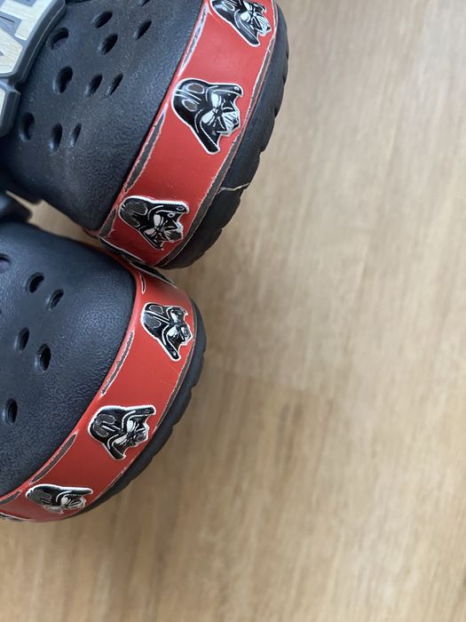 Тапки шльопанці сабо дитячі Утеплені с9 Crocs Крокс 26р15.5см StarWars