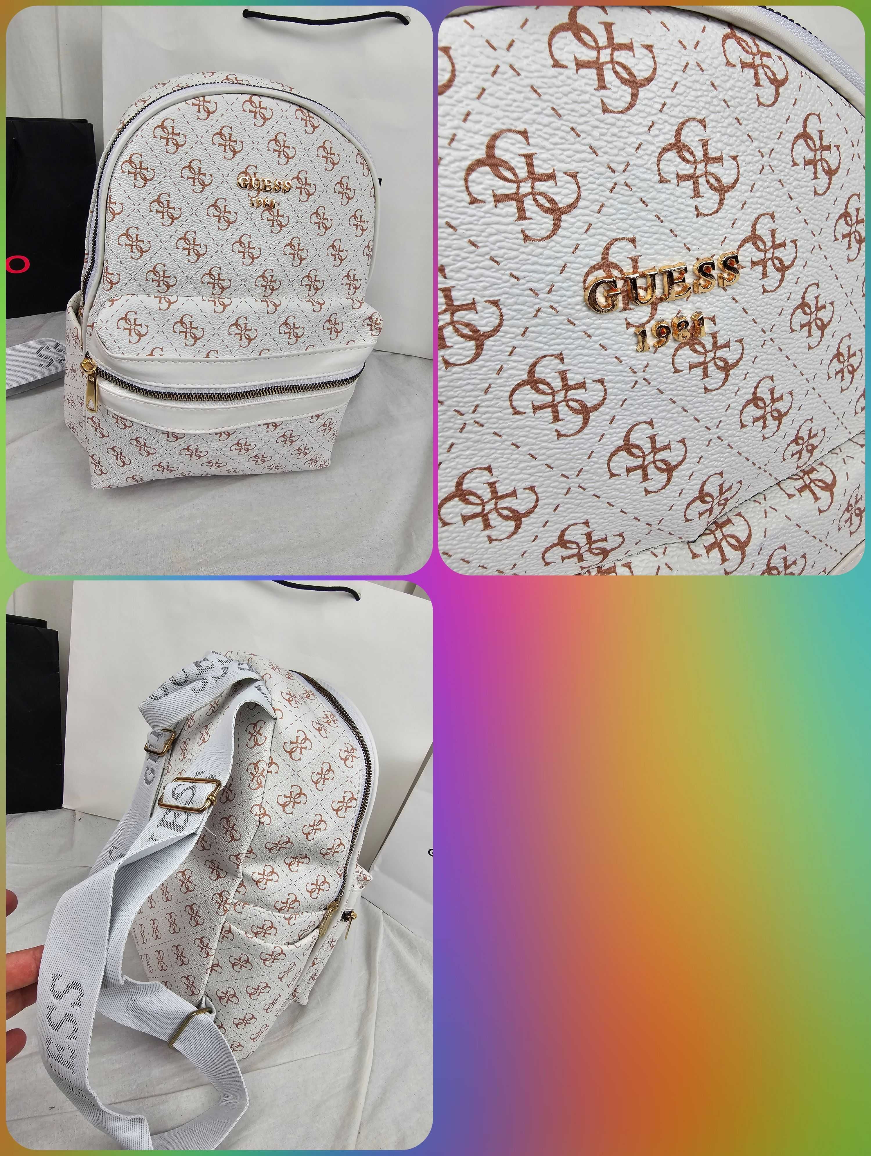 Torba mk plecak Guess nowość monogram plecaczek karl lagerfeld nowość
