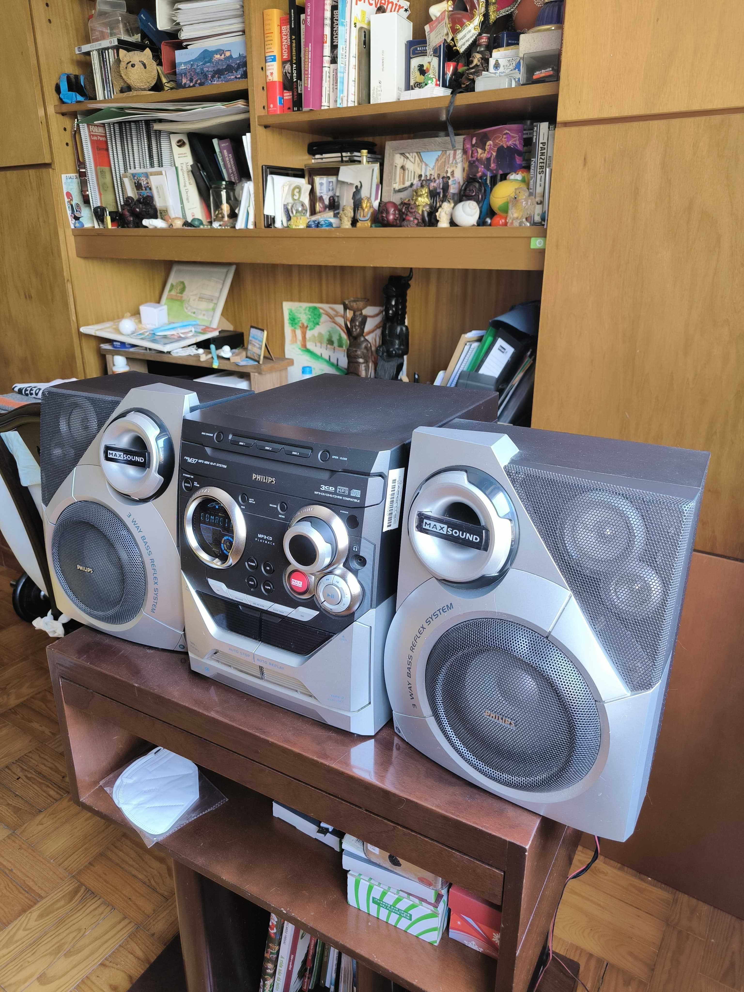 Aparelhagem Philips | Muito pouco uso | Sistema Mini Hi-Fi
