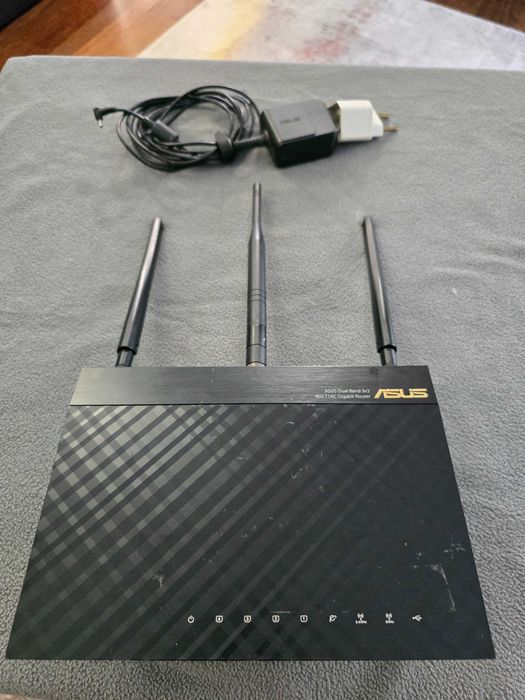 Roteador Wi-Fi ASUS RT-AC66R 5Ghz Tri Band