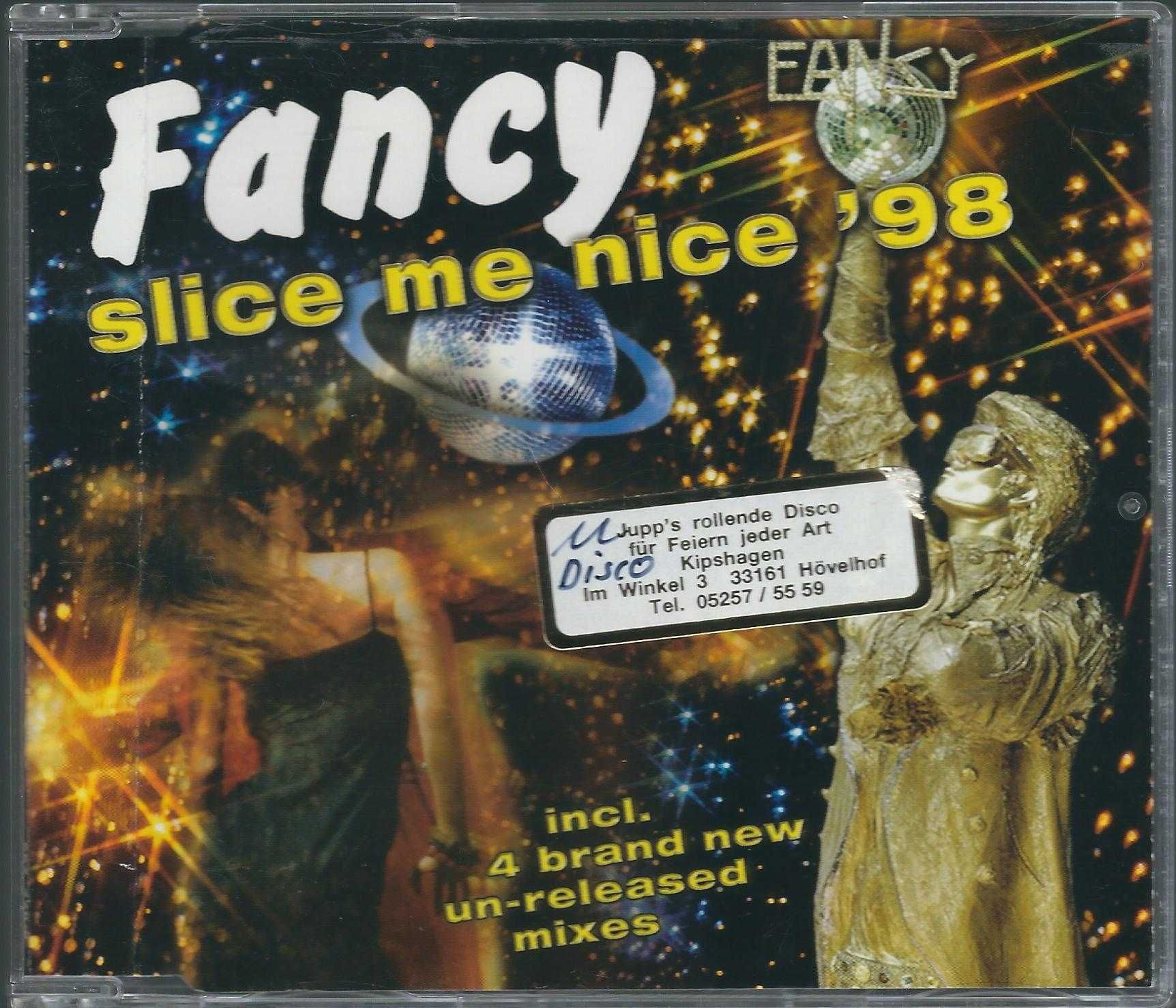 Maxi CD Fancy - Slice Me Nice '98 (1998) (What's Up ?!)