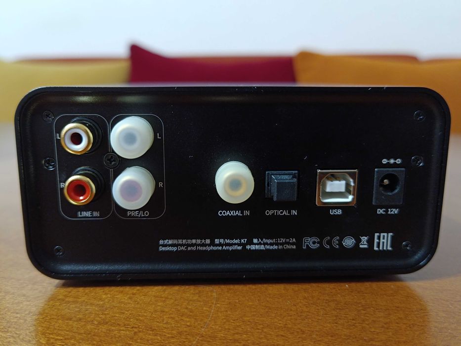 ЦАП з підсилювачем до навушників FiiO K7