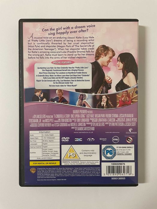A História da Cinderela: Era uma vez uma Canção / A Cinderella Story