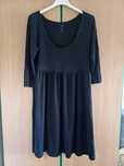 Czarna sukienka midi M 38 H&M