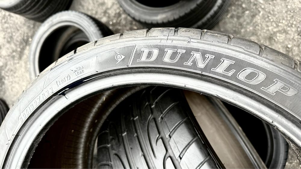 305/30/22 Dunlop SP SportMaxx | 90%остаток | летние шины