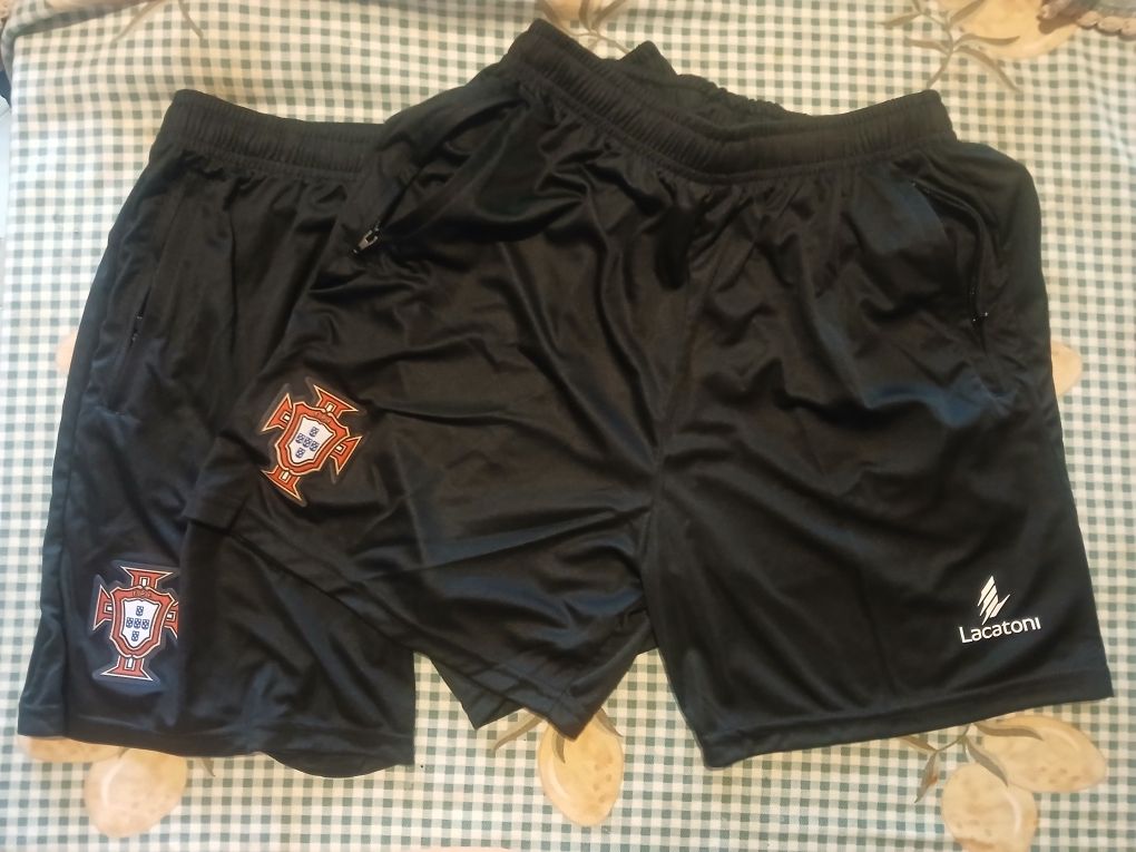 Calções árbitro M lacatoni com fechos de correr