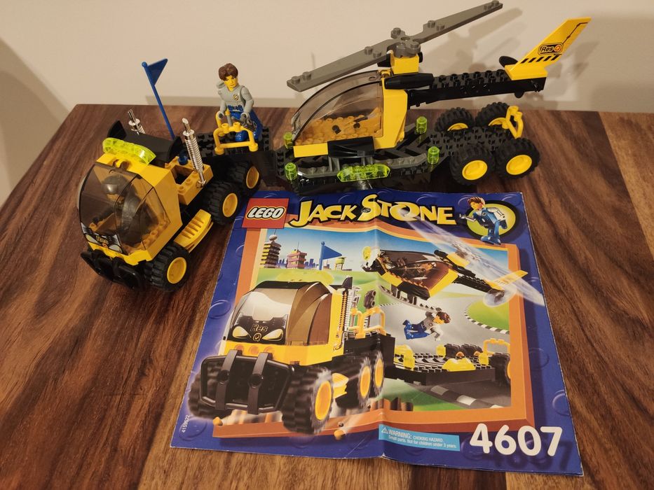 LEGO 4607 / Copter Transport / Samochód transportowy / Helikopter