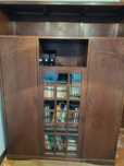 Estante para sala de estar para  livros e decoração