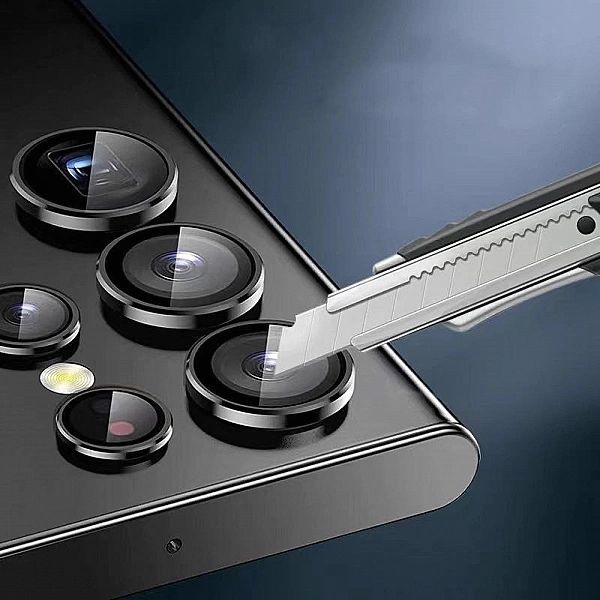 Osłona Aparatu Hofi Camring Pro+ Galaxy S23 / S23+ Plus Black