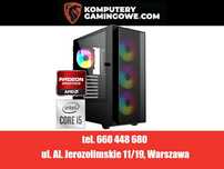 Nowy Komputer Gamingowy i5-14400f 32GB 1TB SSD RX 7800XT 16GB Win11
