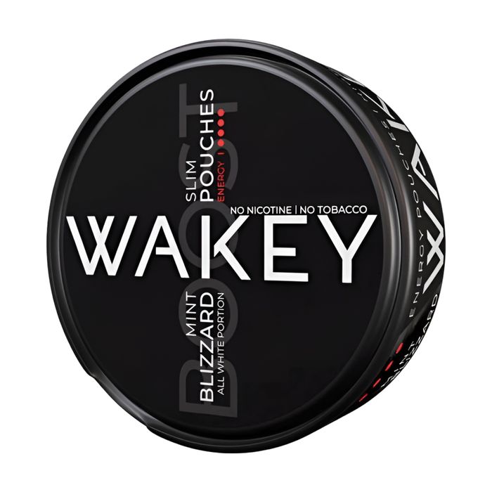 WAKEY Woreczki Kofeinowe Energetyczne Witaminowe 100mg Miętowe 20 szt