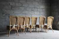 Krzesło krzesła fotel fotele wiklinowe boho ratanowe naturalne