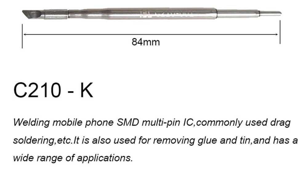 Mini Estação Soldar - TS  c210  JBC  soldering iron package