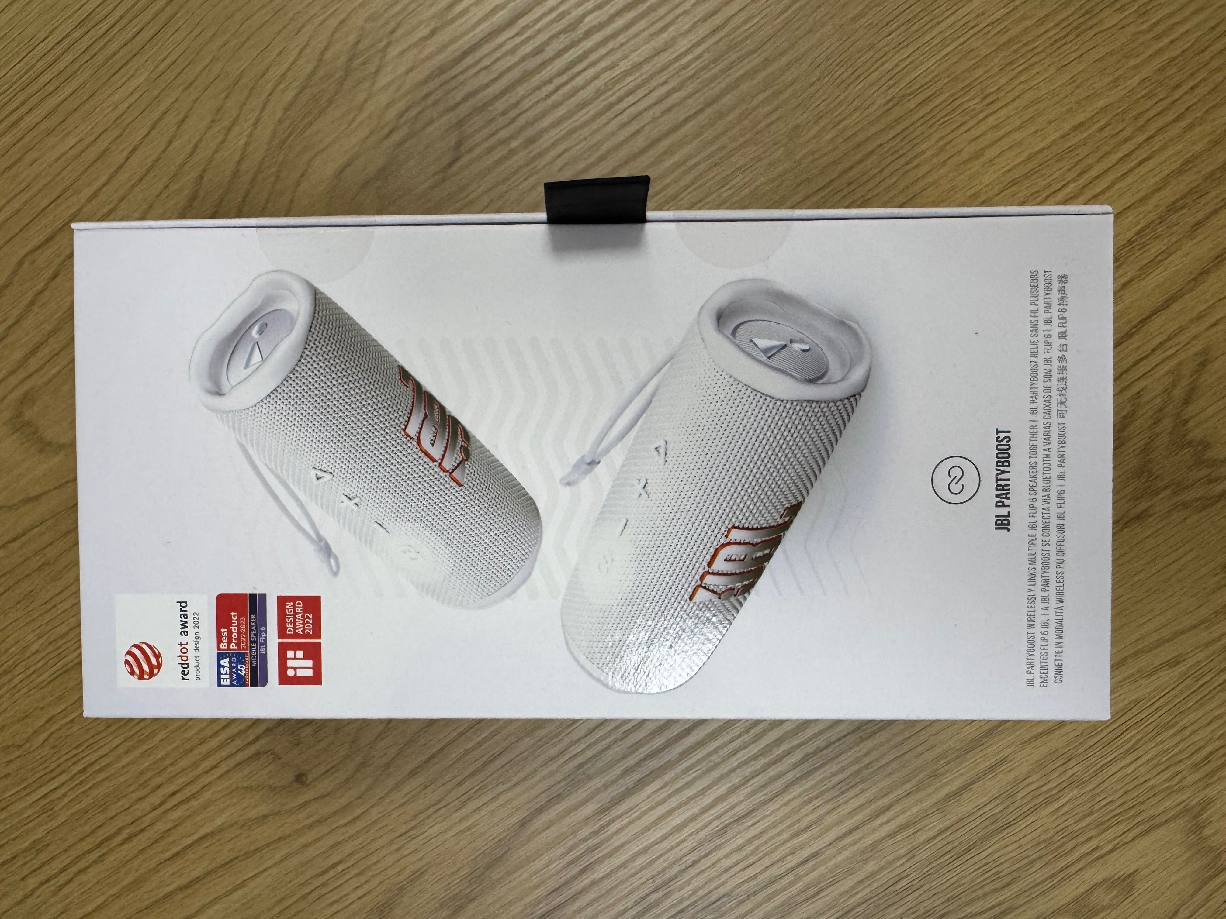 JBL Flip 6 Steel White (JBLFLIP6WHT)