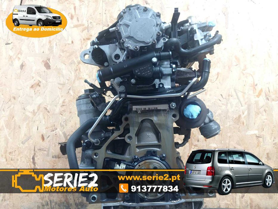 Motor VW Touran 1.9 TDI 105cv - BXE