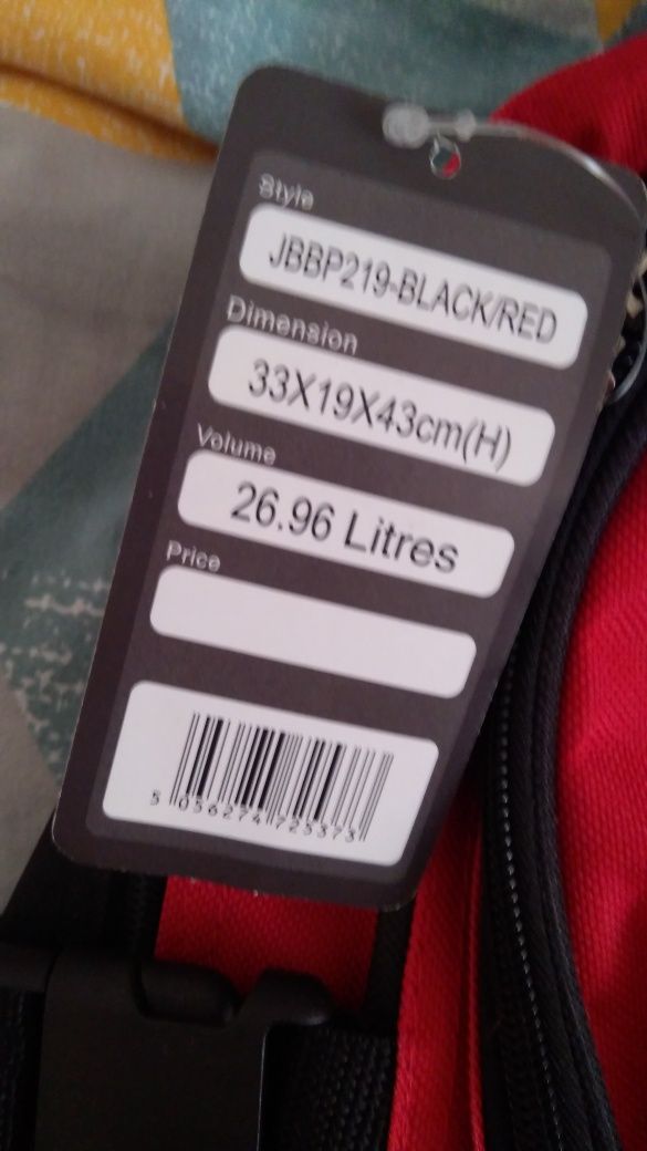 Plecak męski duży 27 litra