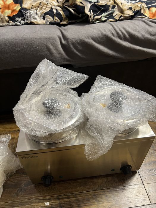 Професійний мармит Bartscher Bain-Marie Hotpot2x3 5л, водяна баня/кафе