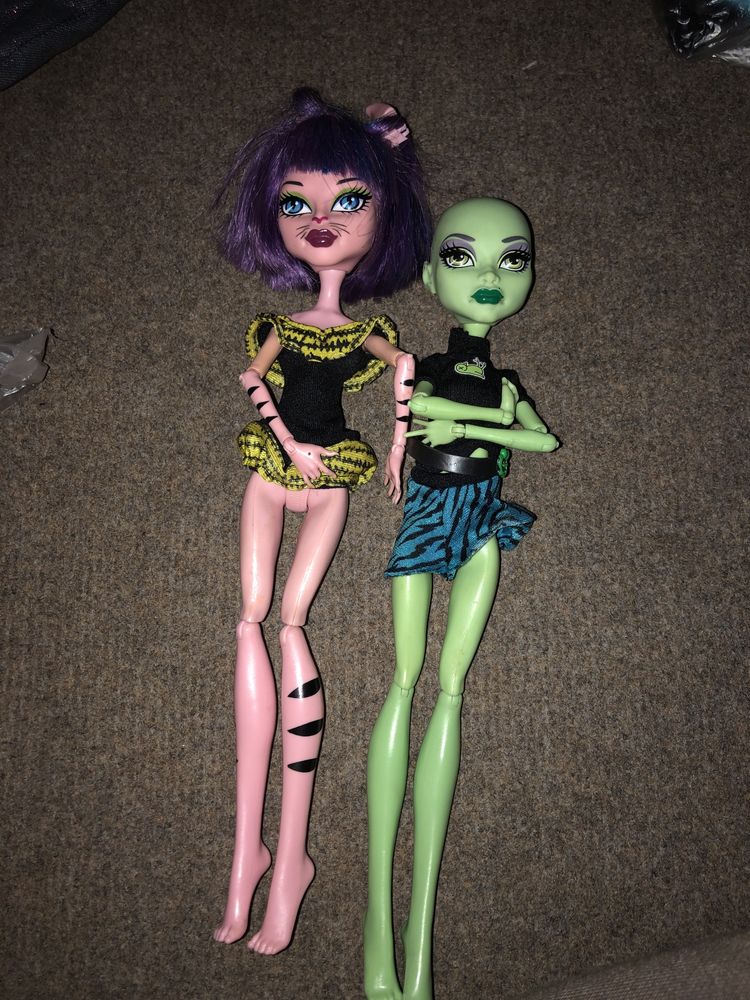 Dwie lalki monster high