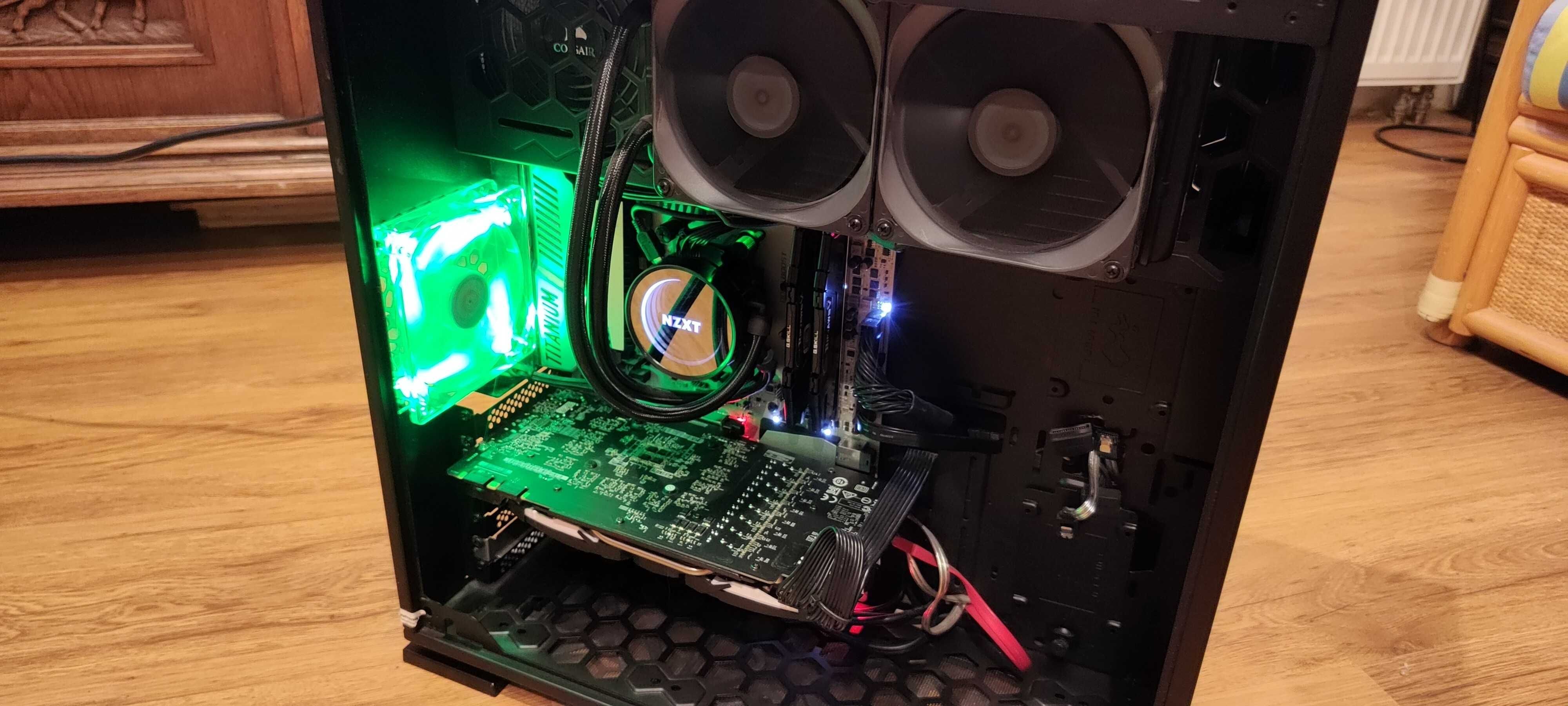 Komputer Zestaw GTX1080Ti, AMD Ryzen 7 1800X, 32GB RAM, WIN 10 PRO