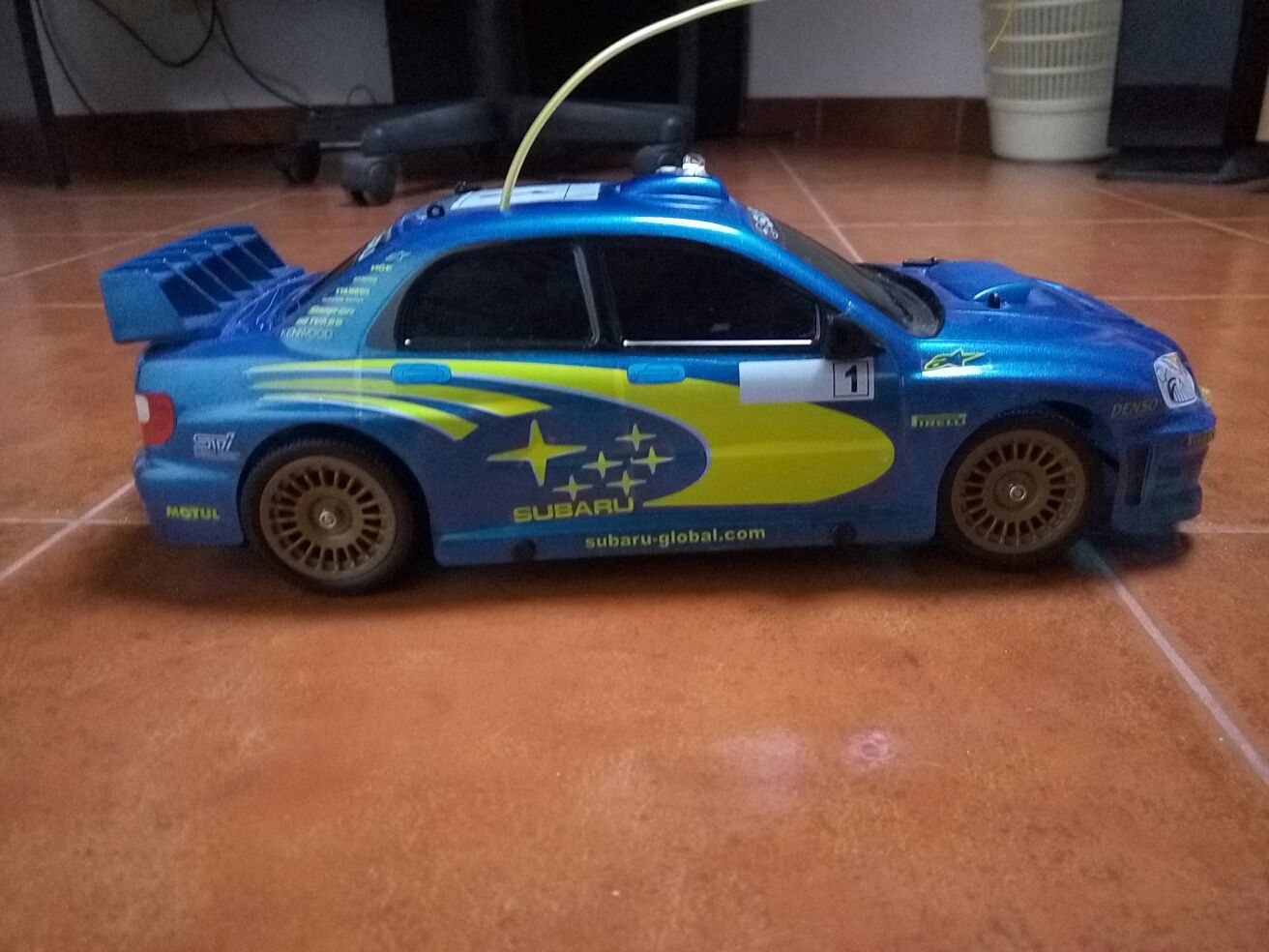 Subaru wrc rc modelismo, controlo remoto, telecomandado