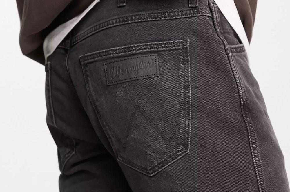 Джинси jeans чорні нові оригінал wrangler sport casual 28 32 usa 30 29