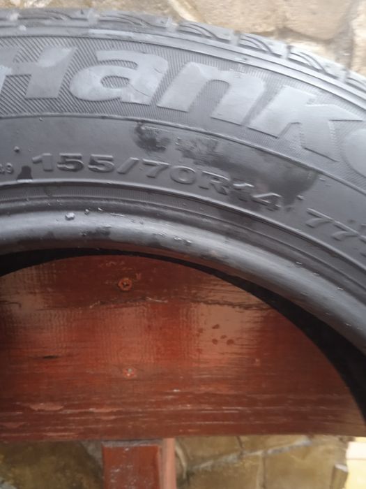 Резина 155/70 R14 на запаску.