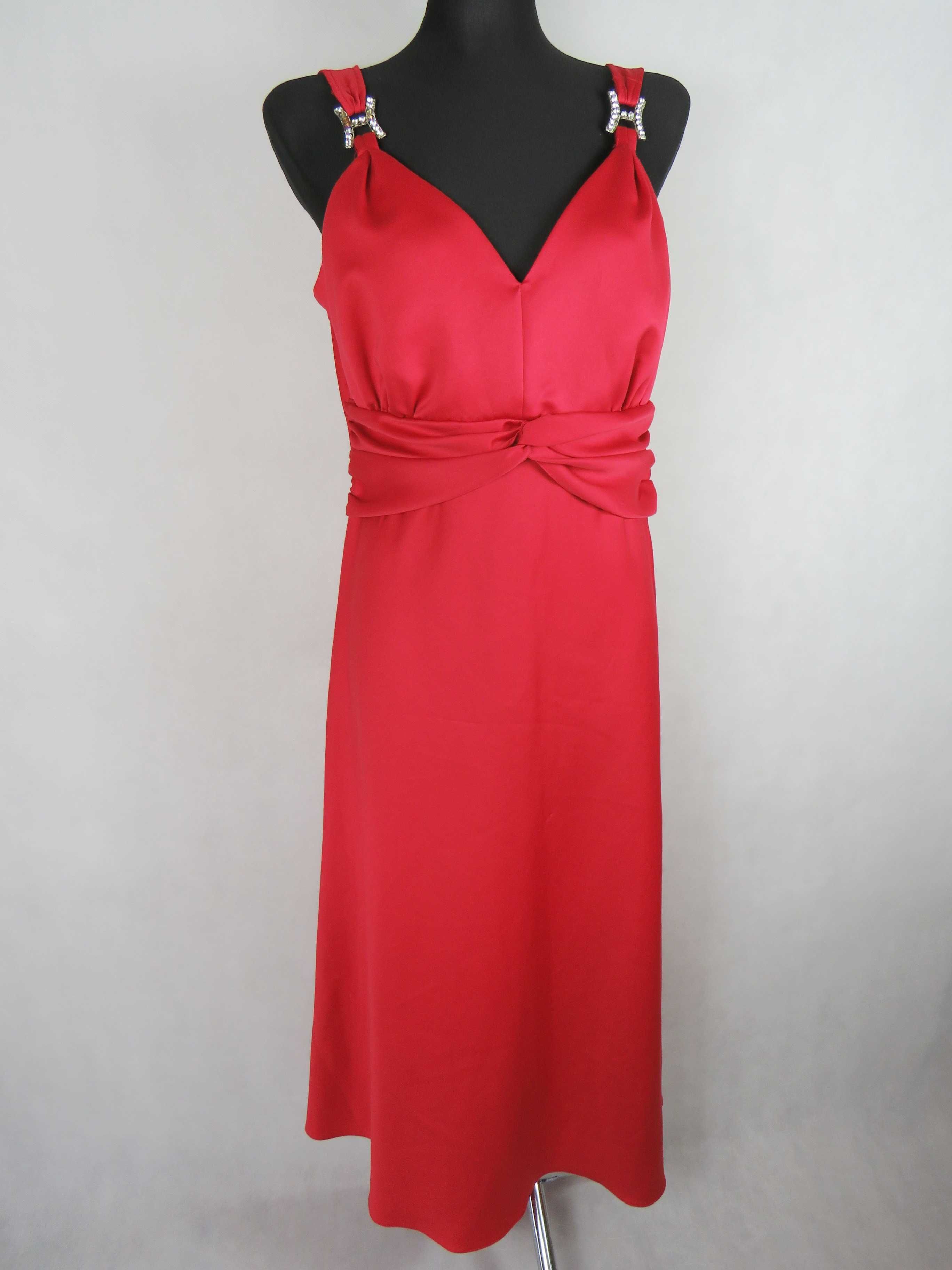 Długa czerwona sukienka Nicholas Millington maxi dress