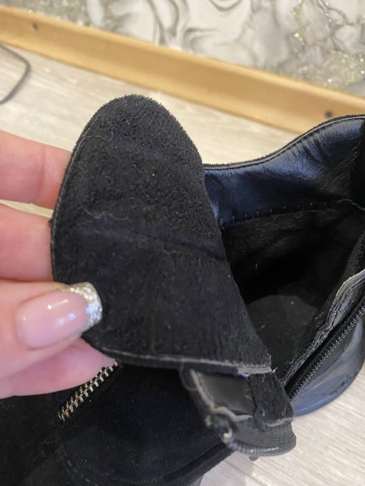 Ботинки замш 32 размер