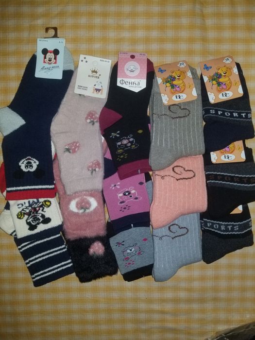 Дитячі шкарпетки різних розмірів гарна якість