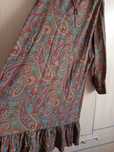 Maxi sukienka lato 54 56 wiskoza paisley turecki wzór 140 cm pachy